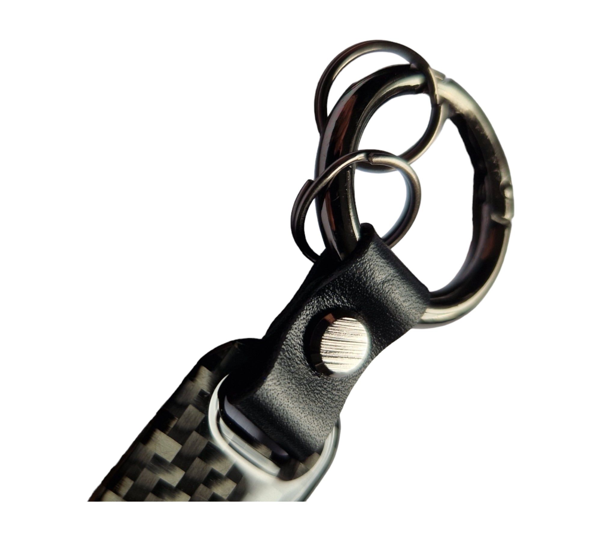 Audi RS Carbon Fibre Key Ring - Accessories keychain