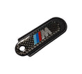 Load image into Gallery viewer, M-Tech Carbon Fibre Black Leather Key Ring - BMW Accessories
