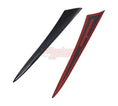 Load image into Gallery viewer, CARBON FIBRE FRONT HEADLIGHT EYEBROW COVERS - HONDA CIVIC TYPE R - FL5 K20C1 2.0T 2023+
