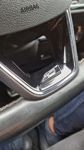 Load image into Gallery viewer, Cupra Steering Wheel Badge Racing Flag Gunmetal - Seat Leon ibiza
