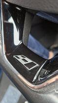 Load image into Gallery viewer, Cupra Steering Wheel Badge Racing Flag Gunmetal - Seat Leon ibiza
