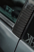 Load image into Gallery viewer, EP3 Door Pillar Covers - Carbon Fibre - Civic MK7 2002-06
