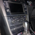 Load image into Gallery viewer, VW Golf MK7 Centre Console Cover - Carbon Fibre
