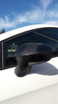 Seat Leon MK2 Wing Mirror Covers - Carbon fibre - Facelift 2009-12 1P