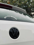 Load image into Gallery viewer, VW Polo Gloss Black Front and Rear Badge Cover 6R/6C - MK5 2009-18
