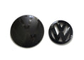 Load image into Gallery viewer, VW Golf 8 Black Front and Rear Badge Cover 21+ MK8 ACC
