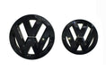 Load image into Gallery viewer, VW Passat CC Gloss Black Front and Rear Badge Cover - 2008-12
