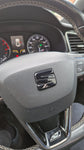 Seat Leon/Ibiza Steering Wheel Gloss Black Badge - 5F MK3 CUPRA FR