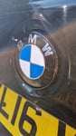 BMW 74mm Rear Badge Surround - Gloss Black - De-chrome Rear F30 F31 F33 F80 Trunk Boot Rear Emblem