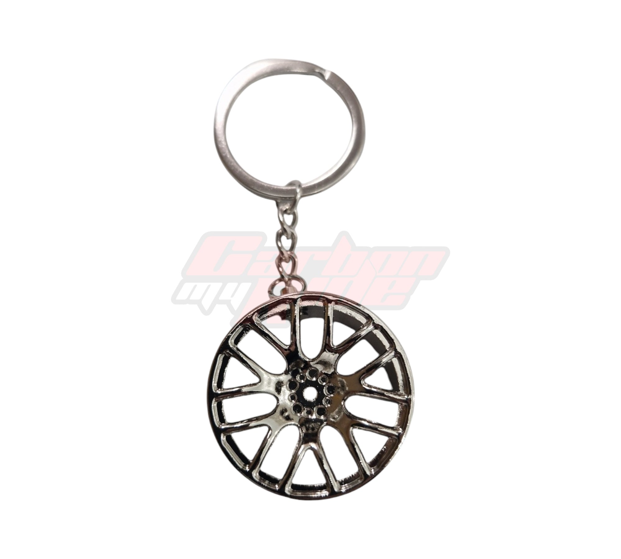 Alloy Wheel Rim Keychain Keyring