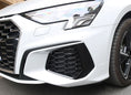 Load image into Gallery viewer, Audi A3 8Y Front Bumper Trim  - Faux Carbon
