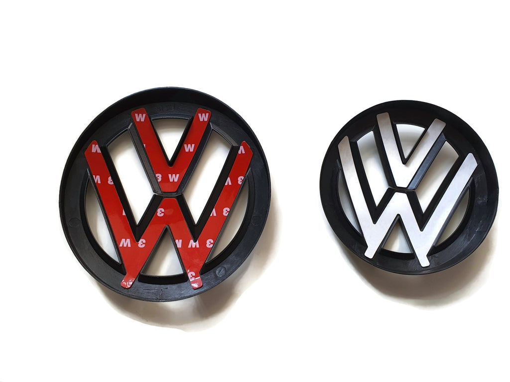 VW Caddy V Emblem Markenzeichen Heckklappe Emblem Aufkleber Logo