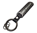 Load image into Gallery viewer, Mugen Black Carbon Fibre/Leather Key Ring - Accessories Honda keychain
