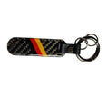 Load image into Gallery viewer, German Carbon Fibre Key Ring - Audi Mercedes VW
