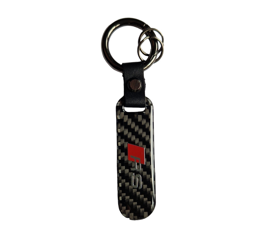 Audi RS Design Porte-Clé Carbone Keyring Keychain Carbon Original –  raw-creation