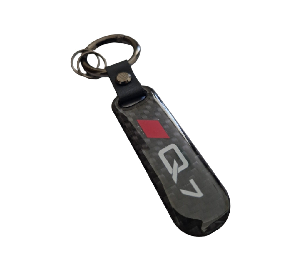 Audi RS3 RS4 RS5 RS6 RS7 RS8 Audi Sport Black Leather Keyring Key Fob  Genuine New OEM Accessory Gift - VW Parts International