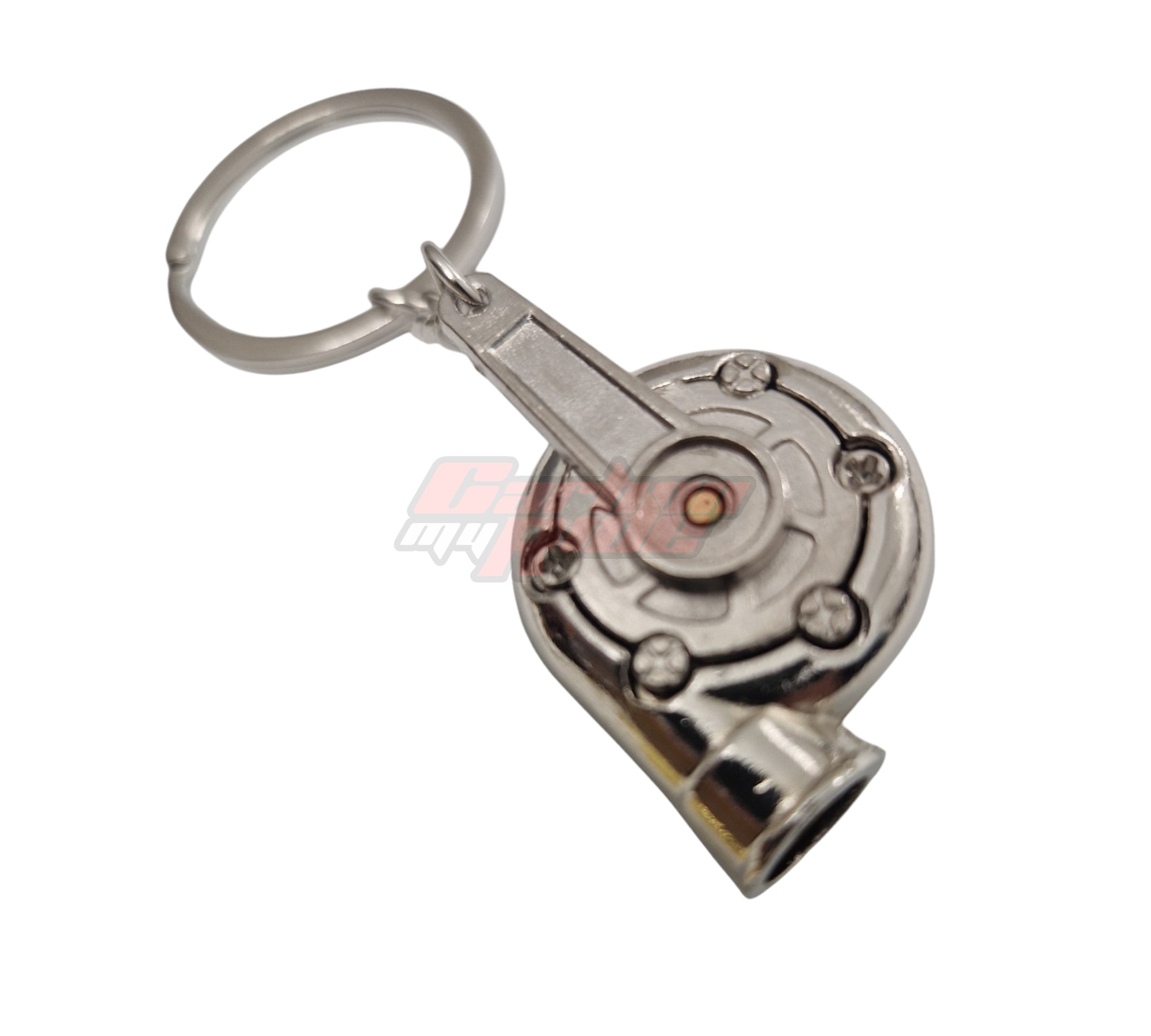 Miniature Turbo Keychain Keyring