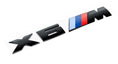 Load image into Gallery viewer, BMW X6M REAR TRUNK BLACK EMBLEM BADGE - GLOSS BLACK E71 2008-15 X6M
