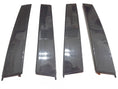 Load image into Gallery viewer, FK8 Door Pillar Covers - Carbon Fibre - Civic
