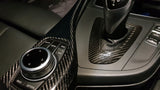 i Drive Control Panel Cover - Carbon Fibre - BMW F21 F22 F87