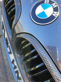F20 Front Dual Slat Kidney Grill - Carbon Fibre - 1 Series BMW F21