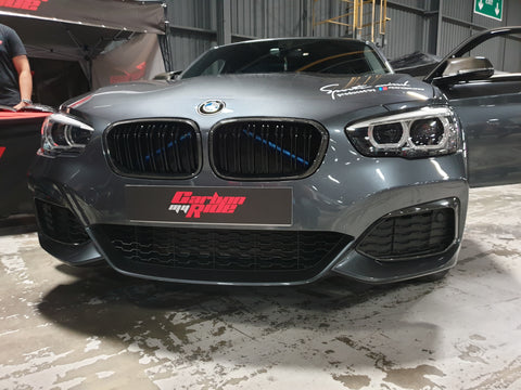F20 Front Dual Slat Kidney Grill - Carbon Fibre - 1 Series BMW F21 – Custom  My Ride