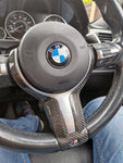 M-Sport Steering Wheel Trim - Carbon Fibre