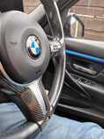 Load image into Gallery viewer, M-Sport Steering Wheel Trim - Carbon Fibre

