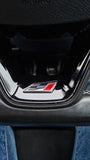 Cupra Steering Wheel Badge Racing Flag - Seat Leon ibiza