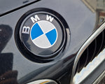 BMW 82mm Badge Surround - Gloss Black - De-chrome F21 F20 F30 F31 E87 F10 F33
