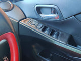 FK2 Front Door Switch Covers - Carbon Fibre - Civic MK9