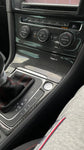 VW Golf MK7 Climate Control Cover - Carbon Fibre