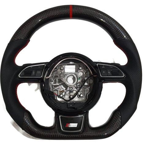 Audi Carbon Fibre Steering Wheel