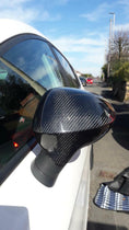 Load image into Gallery viewer, Seat Leon MK2 Wing Mirror Covers - Carbon fibre - Facelift 2009-12 1P
