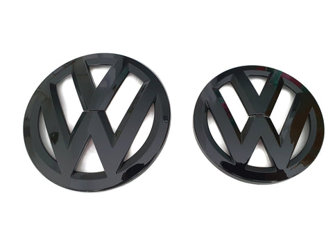 VW Golf MK4 Gloss Black Front and Rear Badge Cover - 1997-2003 GTI