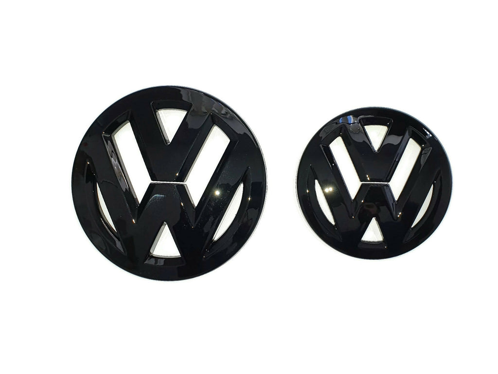 VW Tiguan AD1 front & rear emblem black sign logo R-Line front rear ACC