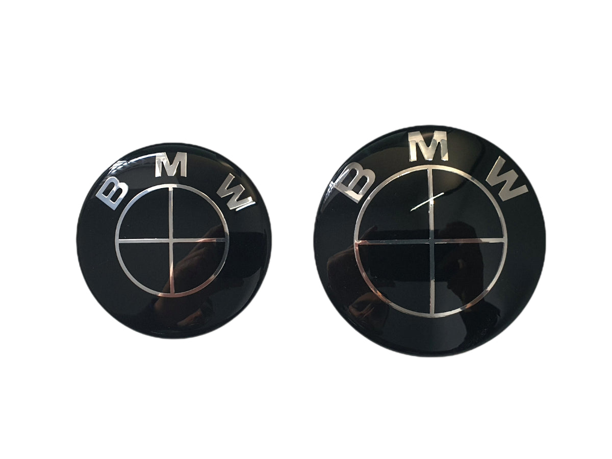 BMW Black Badge Front and Back - 3 Series, 4 Series E90 F30 F32 F33 F30