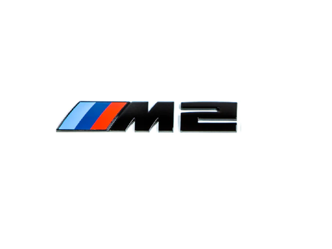 M2 Gloss Black Rear Badge - F87