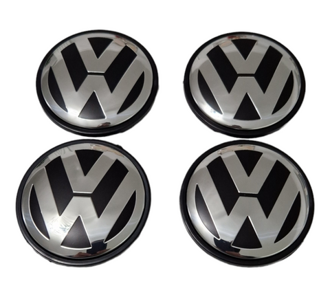 VW Centre Wheel Caps Golf Scirocco MK7 MK7.5 MK8 65mm