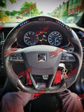 Seat Leon Carbon Fibre Steering Wheel - MK3 5F Cupra