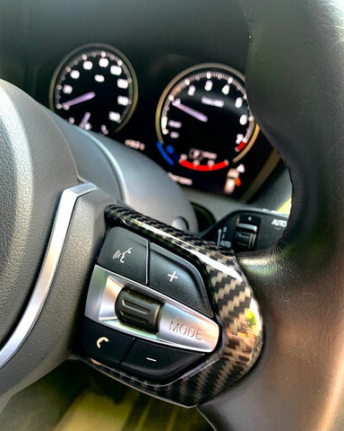 BMW M Sport Steering Wheel Button Trim Covers