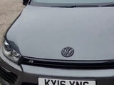 VW Scirocco Gloss Black Front and Rear Badge Cover 09-14