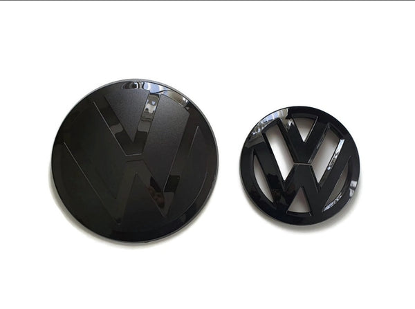VW T-ROC Gloss Black Front and Rear Badge Cover 2021-23 – Custom My Ride