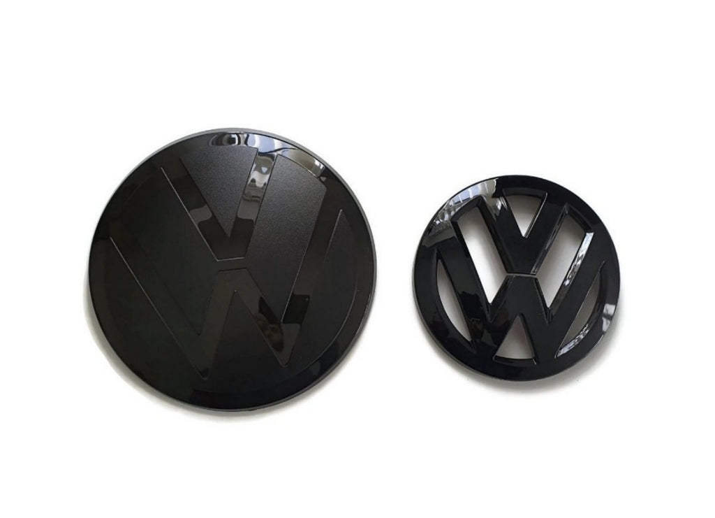 Original VW Golf 8 (5H) Batterieabdeckung R Logo Funkschlüssel Cover  schwarz/blau