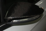 VW Golf MK7 Wing Mirror Caps - Carbon Fibre