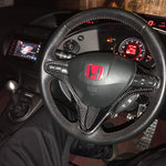 FN2 Steering Wheel Cover - Carbon Fibre - Civic MK8 2006-11